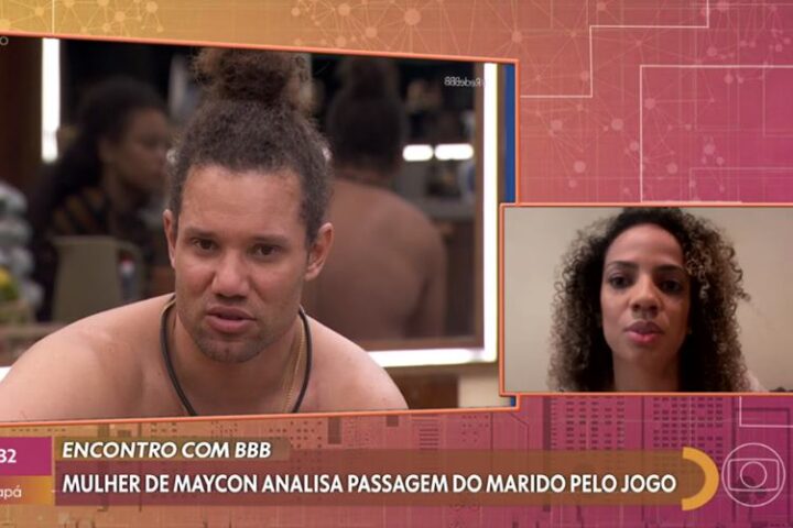 Franciane fala da eliminação de Maycon do BBB24 no Encontro - Foto: TV Globo