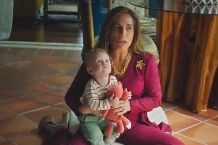 Irene e Danielzinho em Terra e Paixão