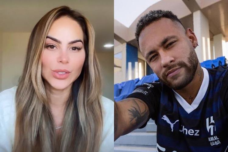 Jamile Lima se pronuncia sobre ser mãe do terceiro filho de Neymar, veja o vídeo!