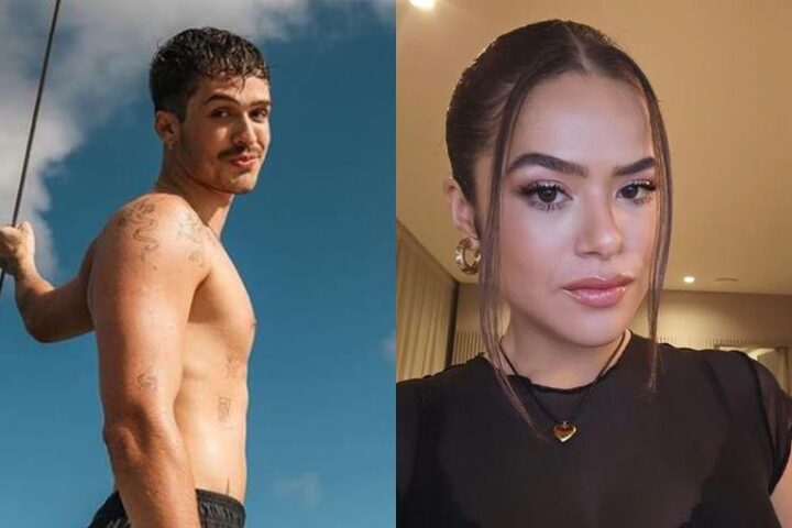 João Guilherme e Maisa Silva