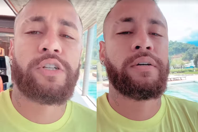 Neymar rebate comentários de haters sobre o seu peso após ser visto em festa de Romário: ‘Surta ou atura’