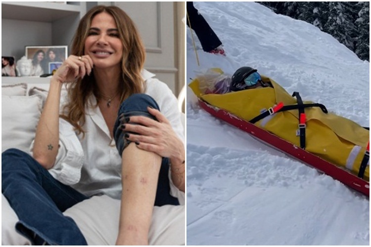 Luciana Gimenez acidente - Instagram