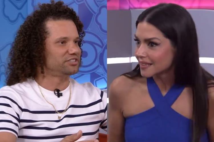Maycon e Thaís Fersoza no Bate-Papo BBB