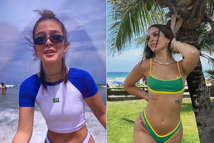 Mel Maia mostra antes e depois do corpo após treino pesado: ”Resultado de verdade”