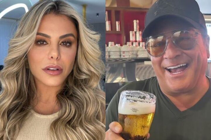 Poliana Rocha e Leonardo