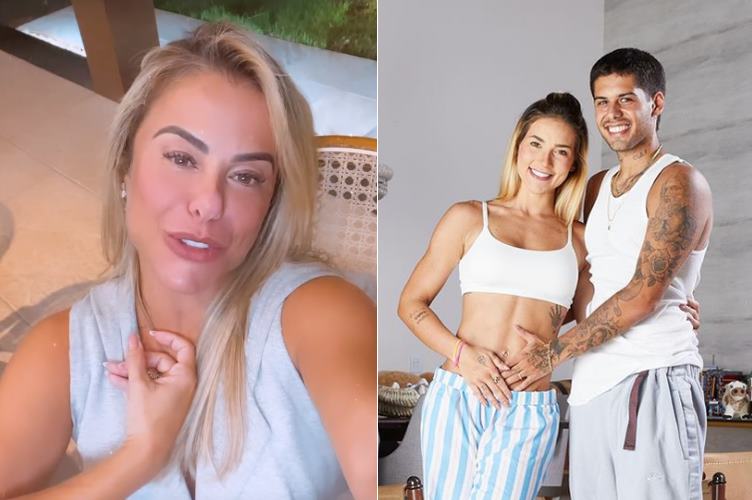 Poliana Rocha comemora gravidez de Virgínia: ”Vó de três”