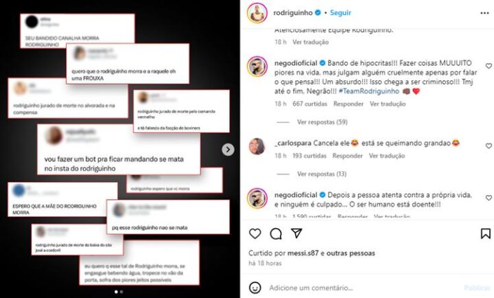 Post de Rodriguinho Rodriguinho (Foto: Reprodução Instagram)