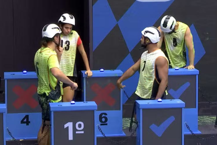 BBB24: Buscando a liderança, participante faz promessa durante a Prova do Líder