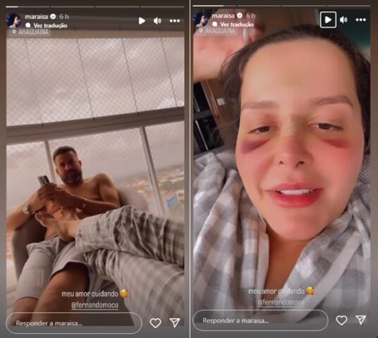 Stories de Maraisa Foto Instagram