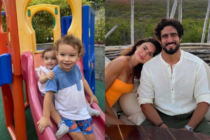 Os filhos de Thaila Ayala com Renato Gois (Reprodução: Instagram)