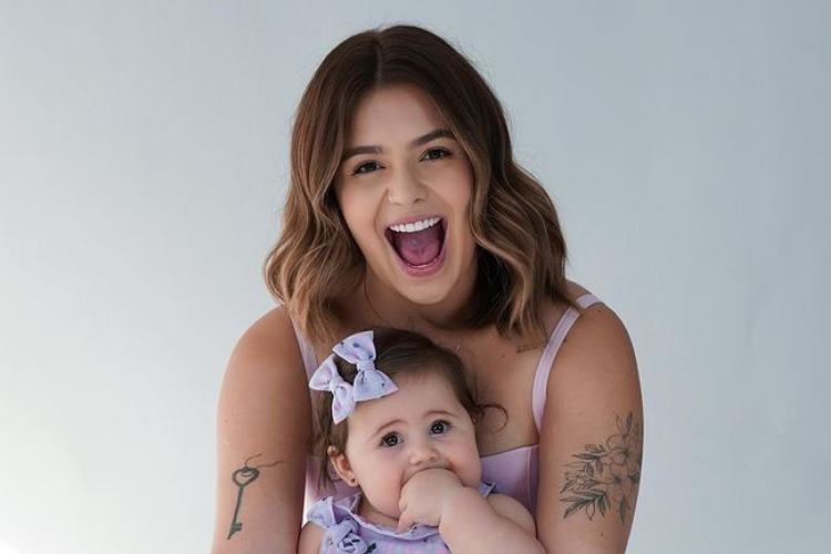 Viih Tube expõe semelhança com a filha: ”Tá a minha cara”