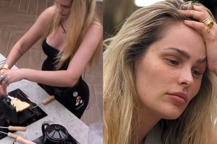 BBB24: Falta de habilidade de Yasmin Brunet com sanduicheira vira meme: ‘Difícil de usar’