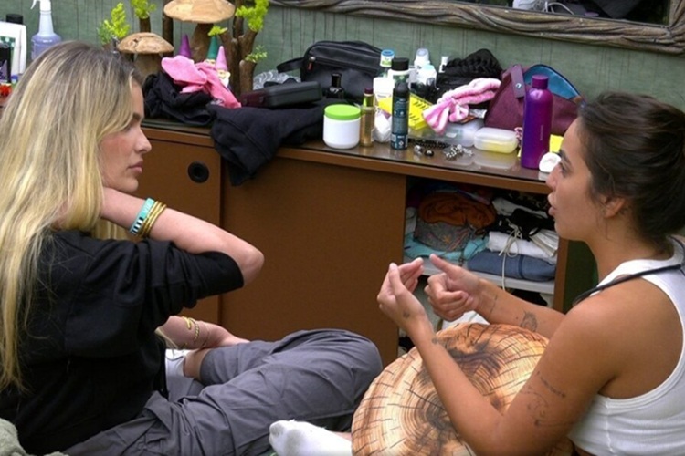 Yasmin Brunet e Vanessa bbb- Globo