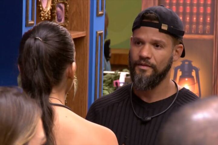 Alane e Juninho no BBB24