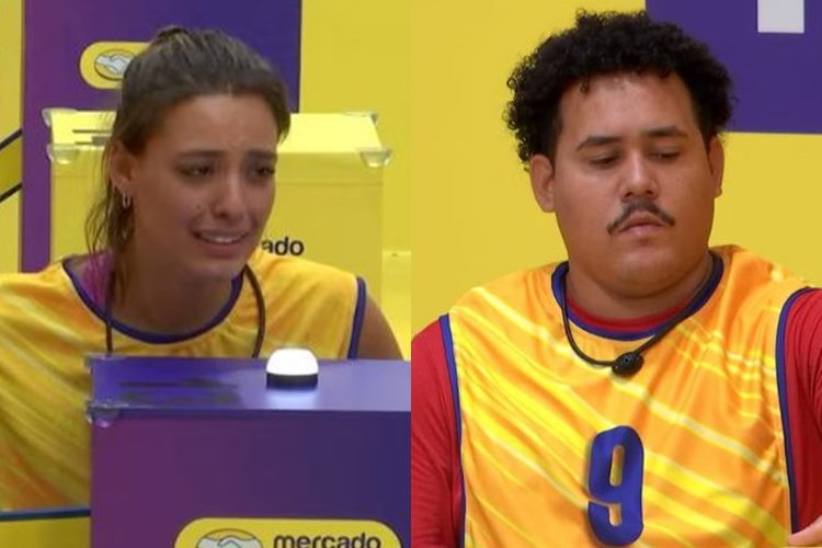 BBB24: Beatriz e Lucas Henrique disputam a liderança, prova chega a oito horas