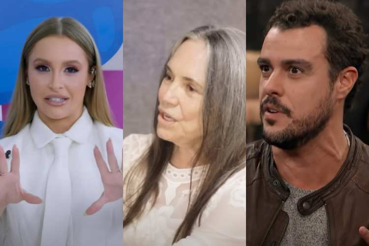 SBT quebra silêncio sobre suposta contratação de Carla Diaz, Joaquim Lopes e Regina Duarte para novela