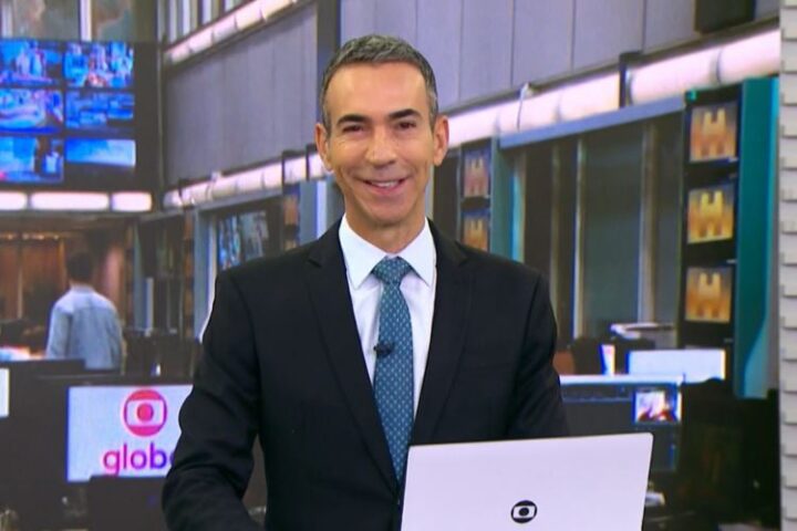 César Tralli (Reprodução: TV Globo)