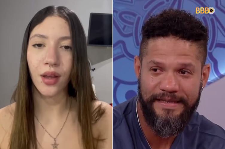 Filha de Juninho, do BBB24, sai em defesa do pai: ”Não é um assediador”