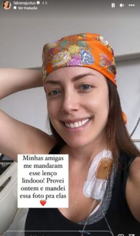 Fabiana Justus Fabiana falando sobre as amigas (Reprodução: Instagram)