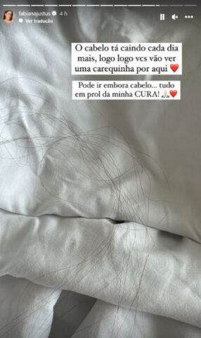 Fabiana Justus O desabafo de Fabiana Justus (Reprodução: Instagram)
