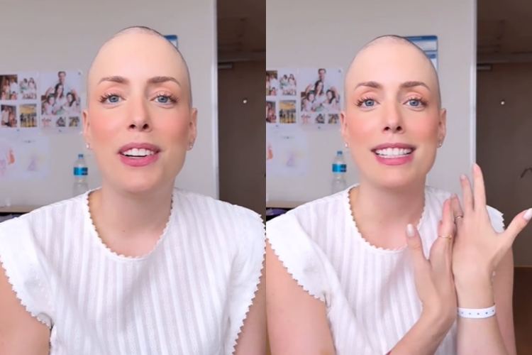 Em vídeo, Fabiana Justus desabafa sobre primeira alta hospitalar em meio ao tratamento contra câncer: “Estou suando, nervosa”
