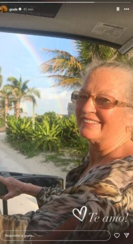 O post de Gisele nos Stories (Reprodução: Instagram)