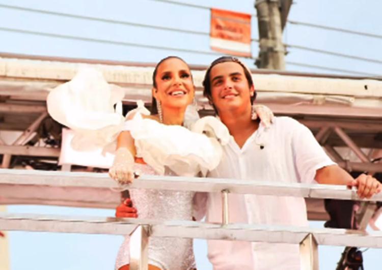 Ivete Sangalo e o filho, Marcelo - Instagram