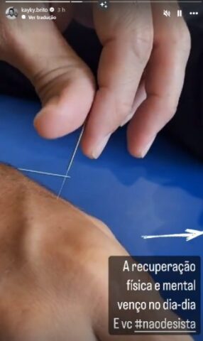 Kayky Brito 2 (1) O stories de Kayky sobre o assunto (Reprodução: Instagram)