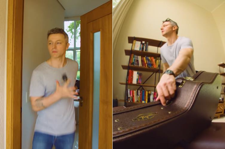 Lucas Lima, recém-separado de Sandy, exibe apartamento onde mora atualmente