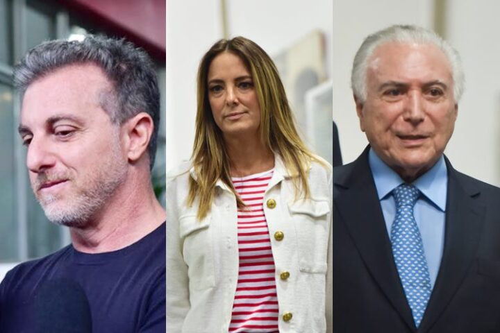 Luciano Huck, Ticiane Pinheiro e Michel Temer - Fotos: Leo Franco e Natália Rampinelli/Agnews Luciano Huck, Ticiane Pinheiro e Michel Temer no velório de Abilio Diniz - Fotos: Leo Franco e Natália Rampinelli/Agnews