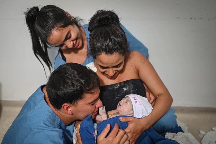 Nasce Luna, primeira filha de Mirella Santos com Gabriel Farias