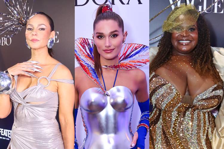 Confira os looks dos famosos no ‘Baile da Vogue’ no Rio