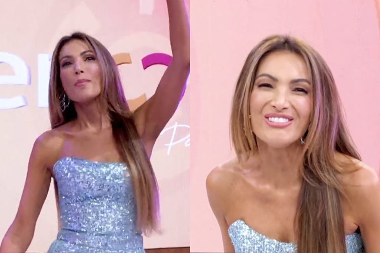Patrícia Poeta se joga na dança na abertura do ‘Encontro’ especial de Carnaval
