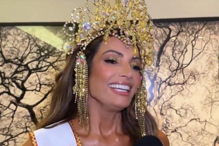 Patrícia Poeta Patrícia Poeta (Reprodução: SBT)