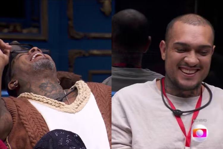 BBB24: Rodriguinho cai na risada após MC Bin Laden receber nove votos