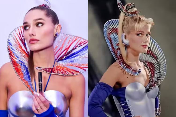 Sasha recria look de Xuxa e surge deslumbrante no Baile da Vogue