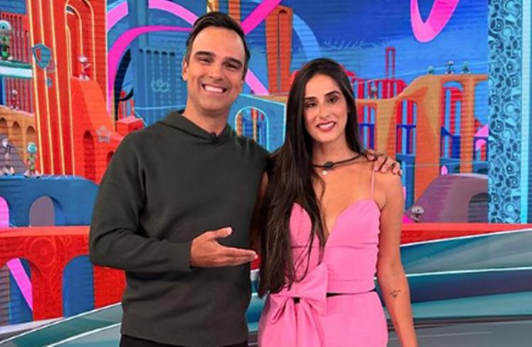 Tadeu Schmidt e Deniziane - Instagram