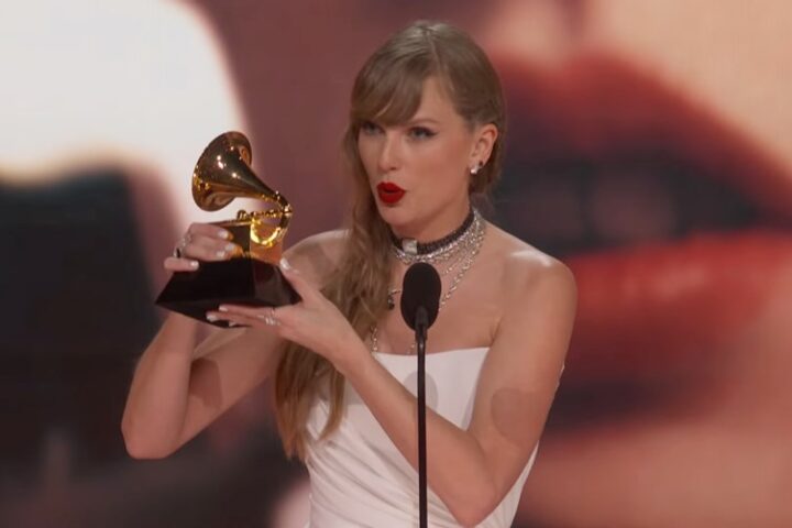 Taylor Swift ganha Grammy 2024