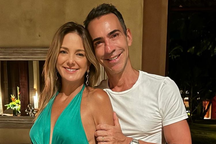 Ticiane Pinheiro surpreende e se declara para Cesar Tralli: “Eterno namorado”