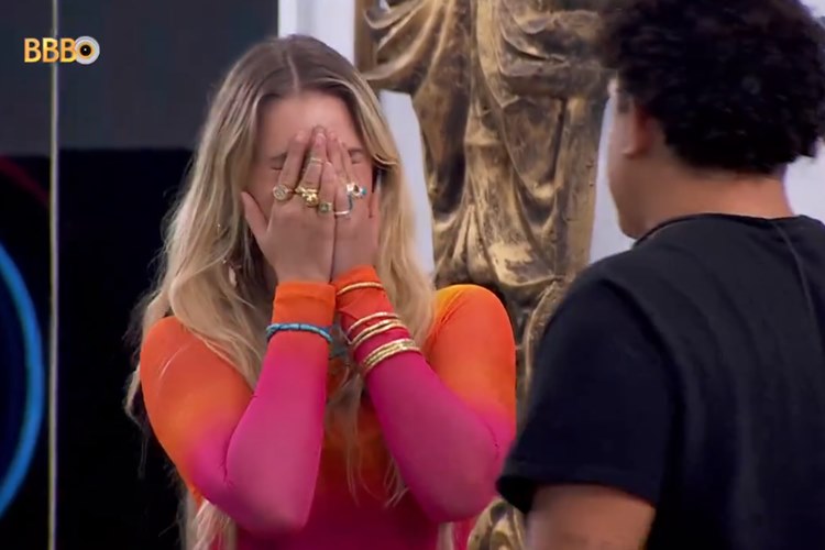 BBB24: Yasmin Brunet chora após conversar com Davi: “muito manipulador”