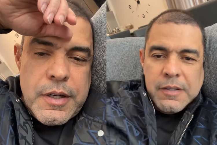 Zezé Di Camargo aparece com o cabelo ‘ralo’ e explica: ‘Nunca fui careca’