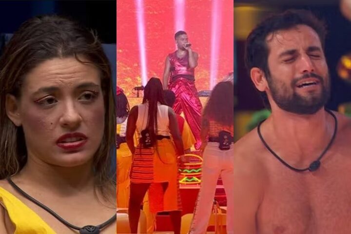 Beatriz, Pedro Sampaio e Matteus no BBB24