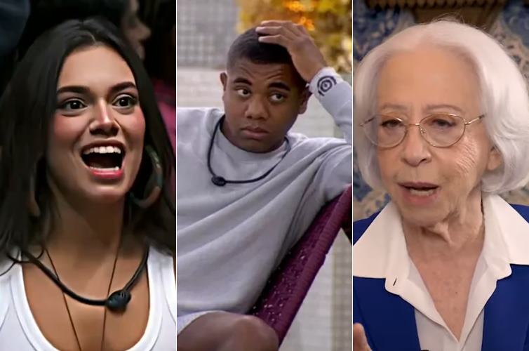 No BBB24, Alane cita Fernanda Montenegro e Davi pergunta: ”Quem é?”