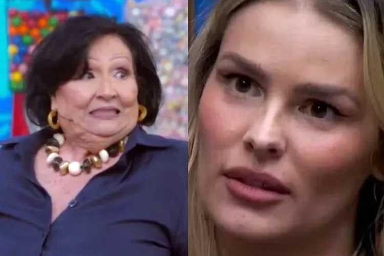 Dona Déa compartilha mensagem reflexiva após conversa com Yasmin no ‘Domingão’: ‘Não paga minhas contas’