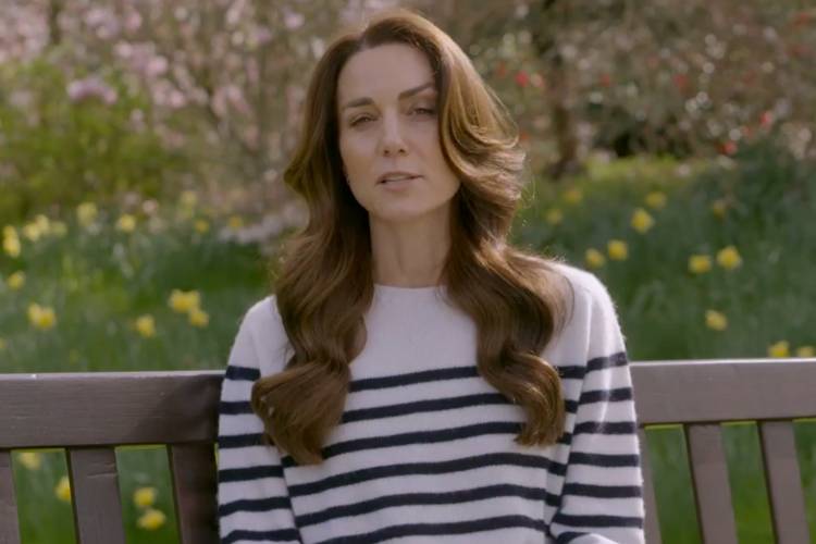 Kate Middleton surge em primeiro registro após encerrar tratamento de quimioterapia