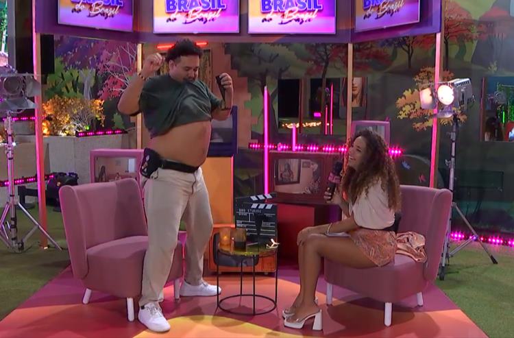 Lucas Henrique e Pitel no BBB24