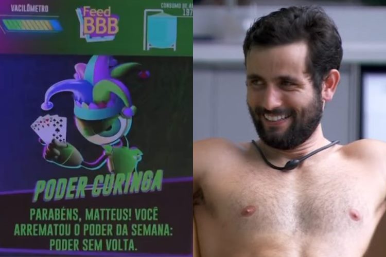 BBB24: Matteus arremata o Poder Curinga