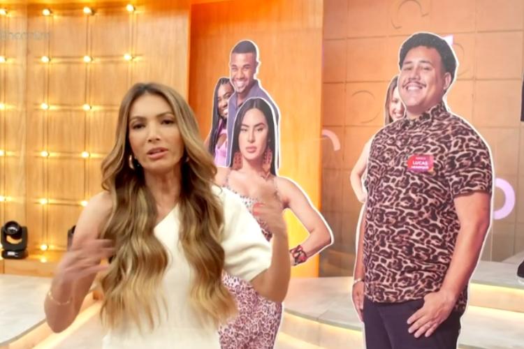 Patrícia Poeta reage após ser comparada com ex-esposa de Buda do BBB24: “Comigo?”
