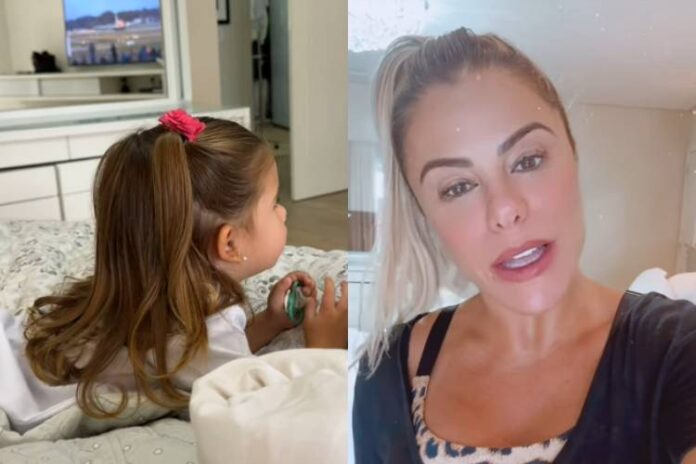 Poliana Rocha Maria Alice ficou na casa da avó, Poliana Rocha (Reprodução: Instagram)