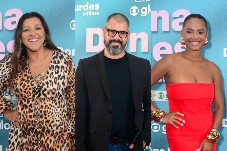Famosos marcam presença na pré-estreia de ‘Dona Lurdes – O Filme’, estrelado por Regina Casé; confira os looks